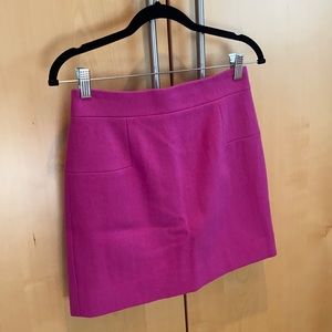J.Crew Pink Wool Skirt, excellent condition